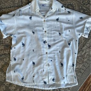 Vintage South African Bird Shirt 40